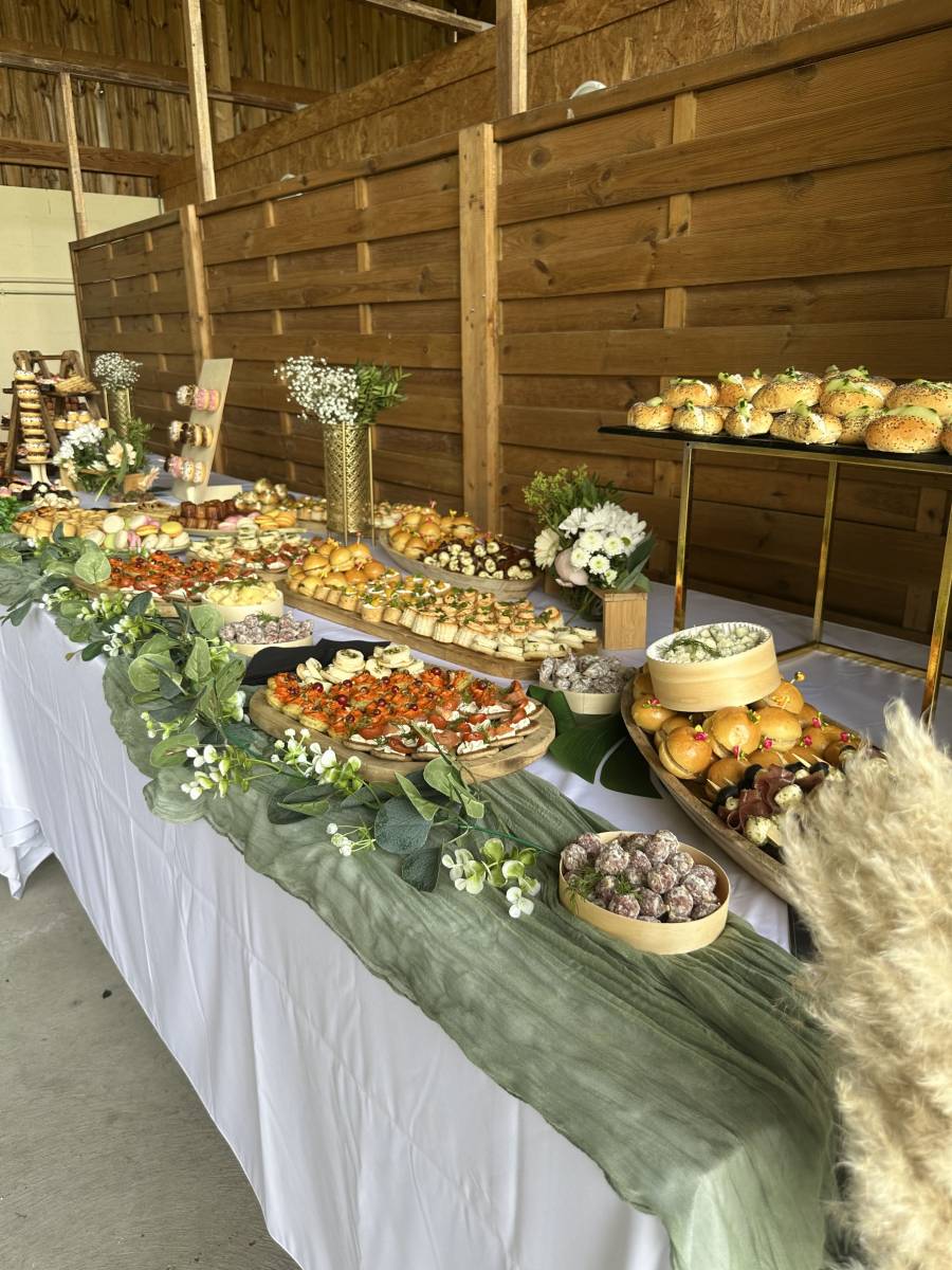 Traiteur pour mariage avec buffet gourmand sur Le Havre