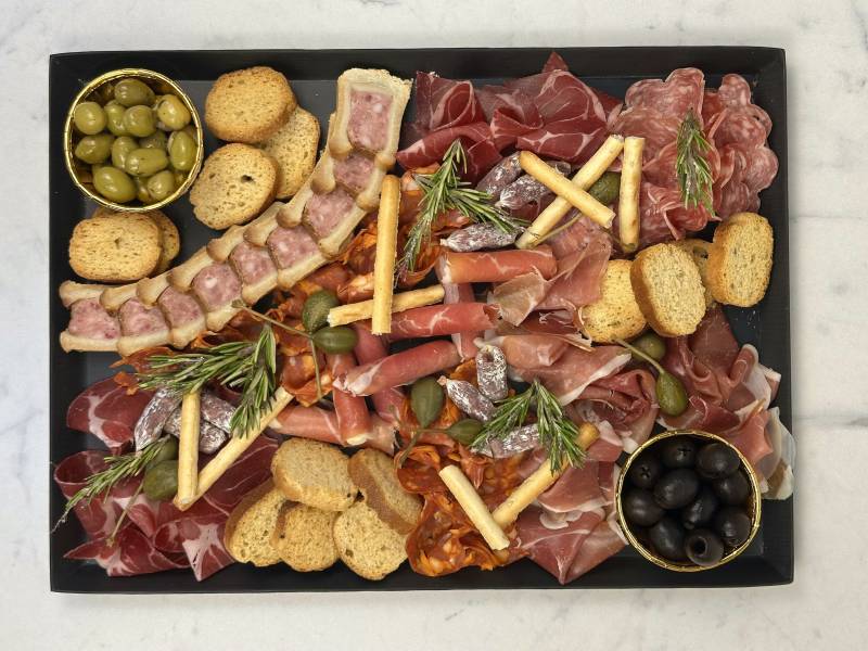 Plateau de chiffonnade de charcuterie Le Havre